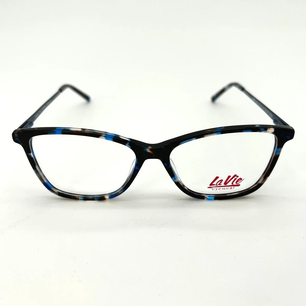 Womens Eyeglasses Frames LaVie Eyewear 2141 Sz. 52-15-140 Blue Demi Tortoise NEW